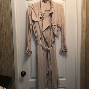 Wishlist belted trench coat style jacket